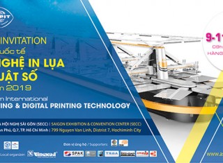 Triển lãm Quốc tế Công nghệ IN LỤA & KỸ THUẬT SỐ với tên gọi ASGA Vietnam